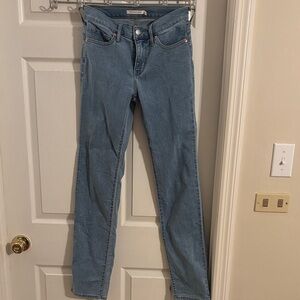 Classic Blue Women's Levi’s 315 Shaping Straight Leg Jeans